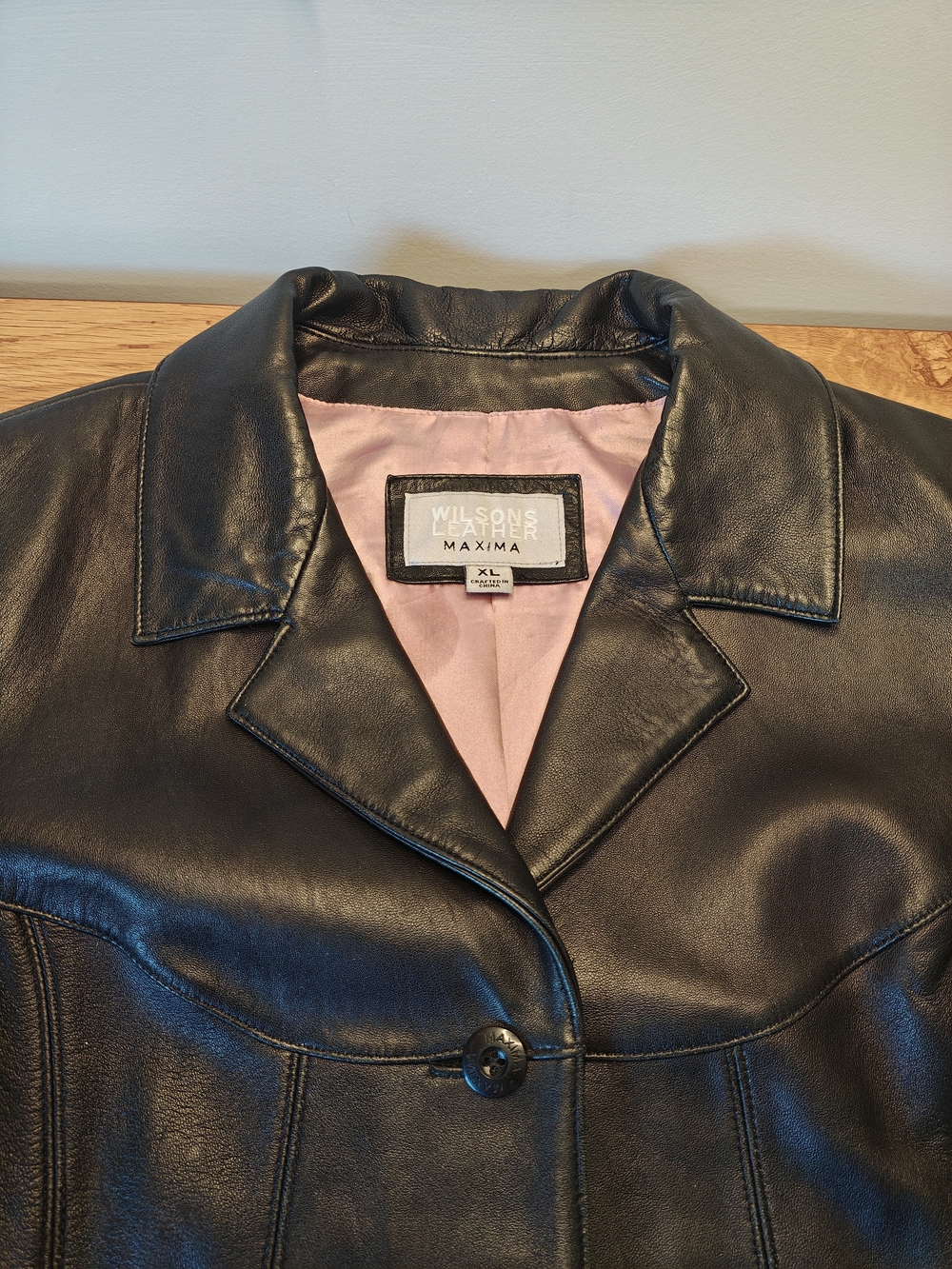 Wilsons Leather Maxima Leather Jacket XL - Picture 2 of 6